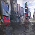 Time Square submerged
