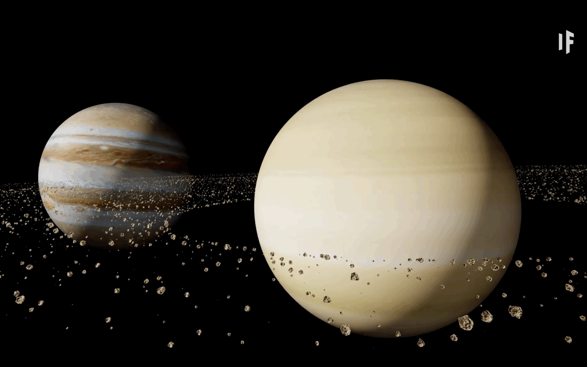 Saturn losing its ring system