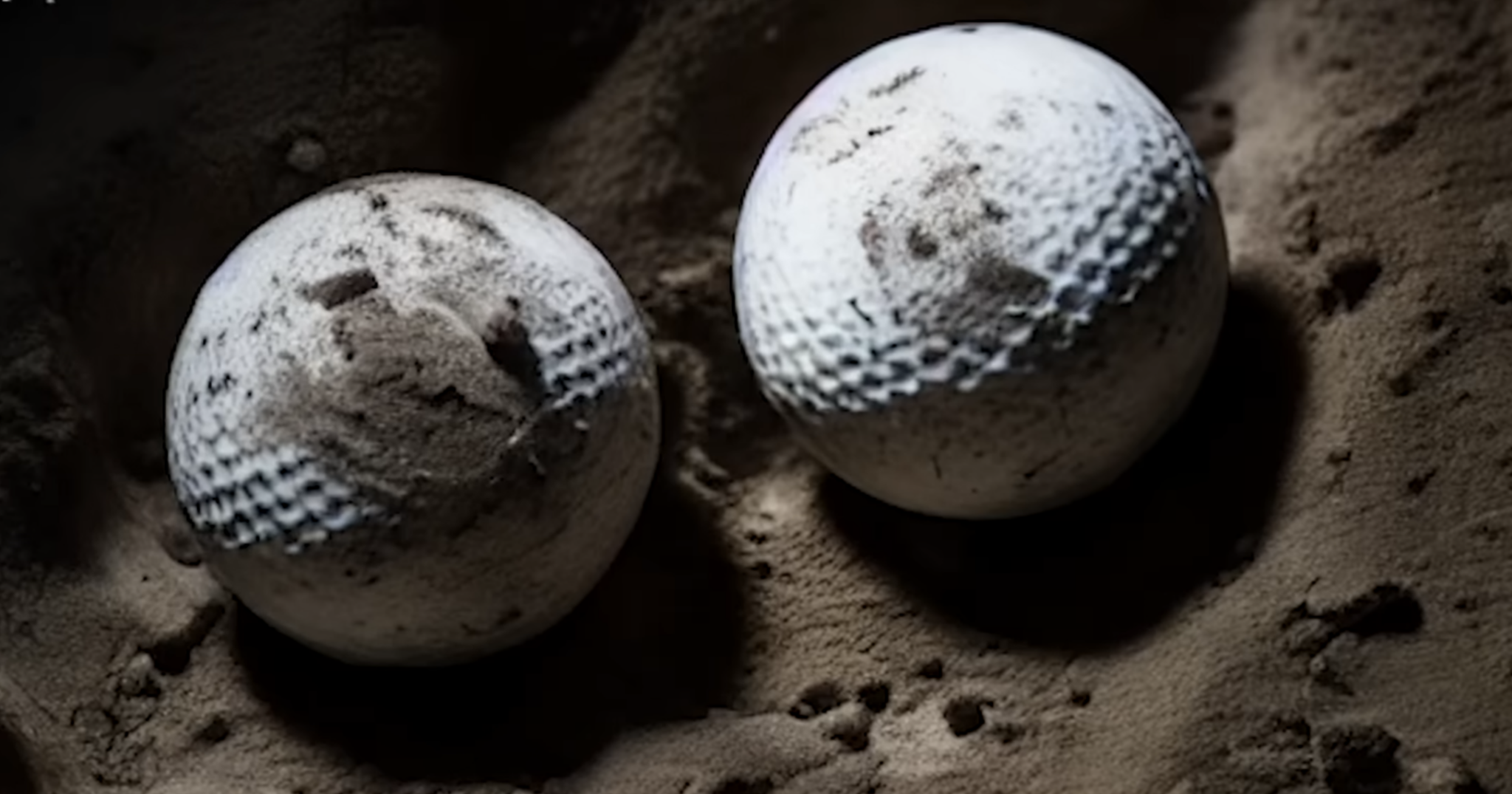 Golf Balls on the Moon